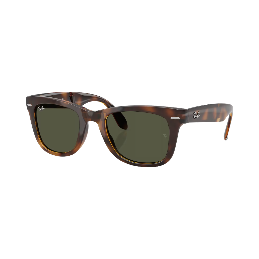 Ray-Ban Wayfarer Folding Rb4105 havanna / grün S | Sonnenbrillen