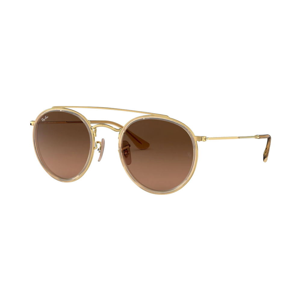 Ray-Ban Round Double Bridge Rb3647n 9124/43 51 | Sonnenbrillen
