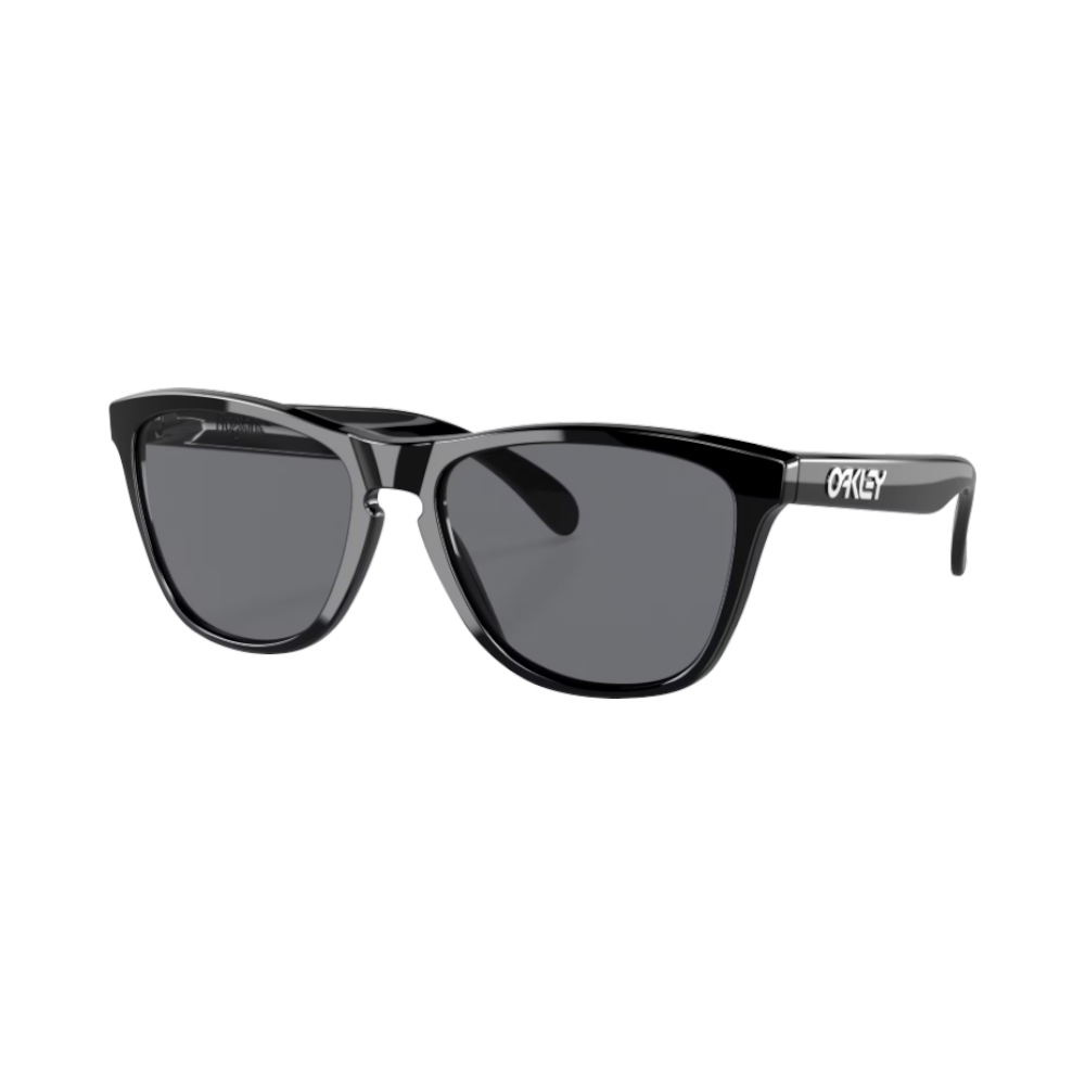 Oakley Frogskins 24-306 Polished Black/Grey Sonnenbrille | Sonnenbrillen