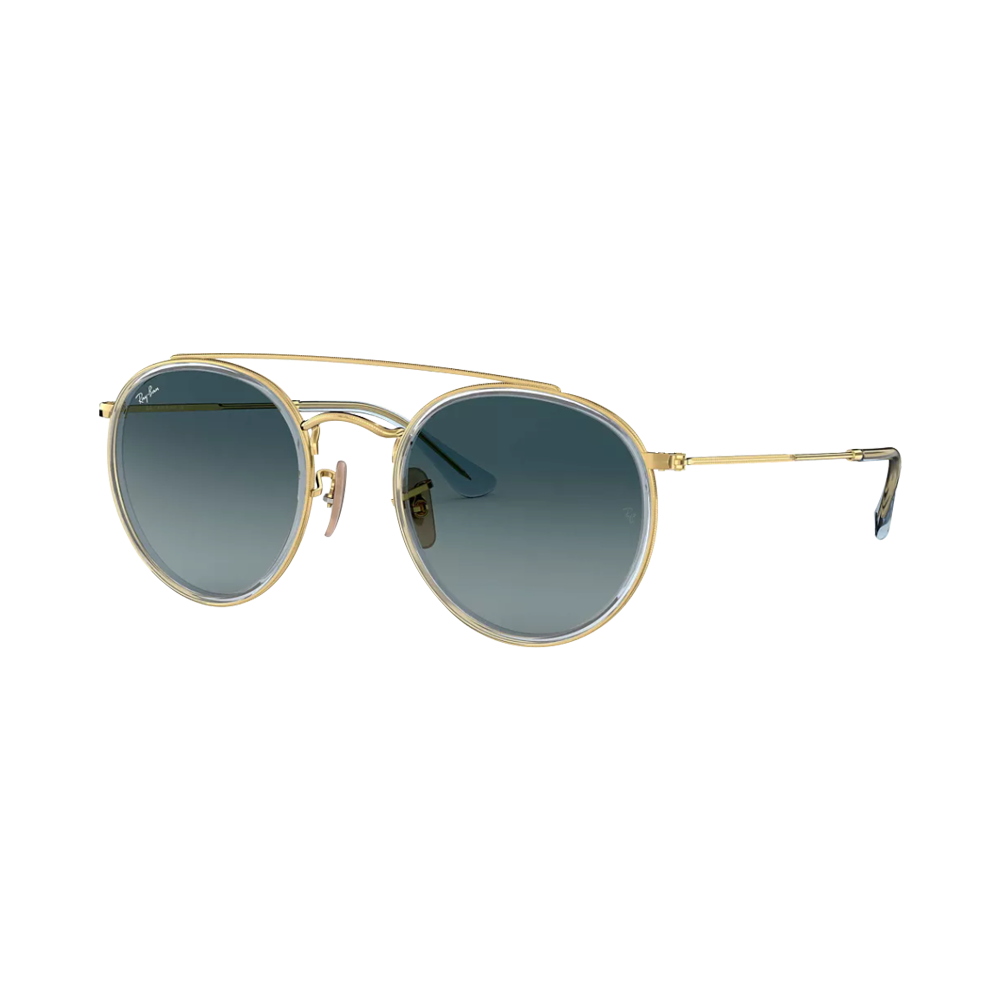 Ray-Ban Round Double Bridge Rb3647n 9123/3m 51 | Sonnenbrillen