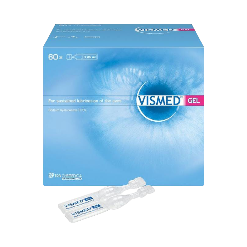 Vismed Gel Augentropfen 0.3% 60x0.45ml | Augentropfen
