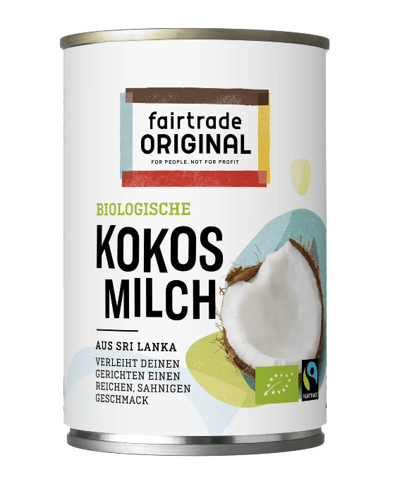 Bio-Kokosmilch aus Sri Lanka 400ml