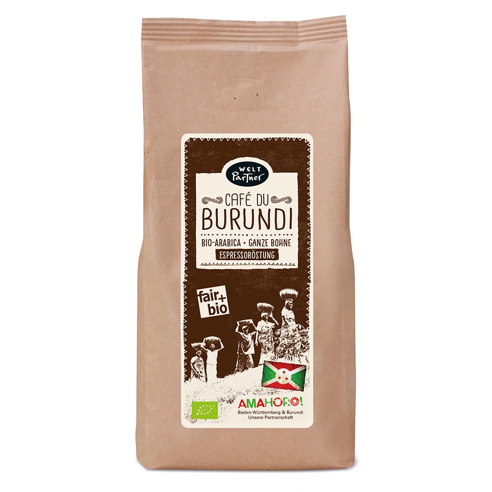 Café du Burundi Espresso ganze Bohne