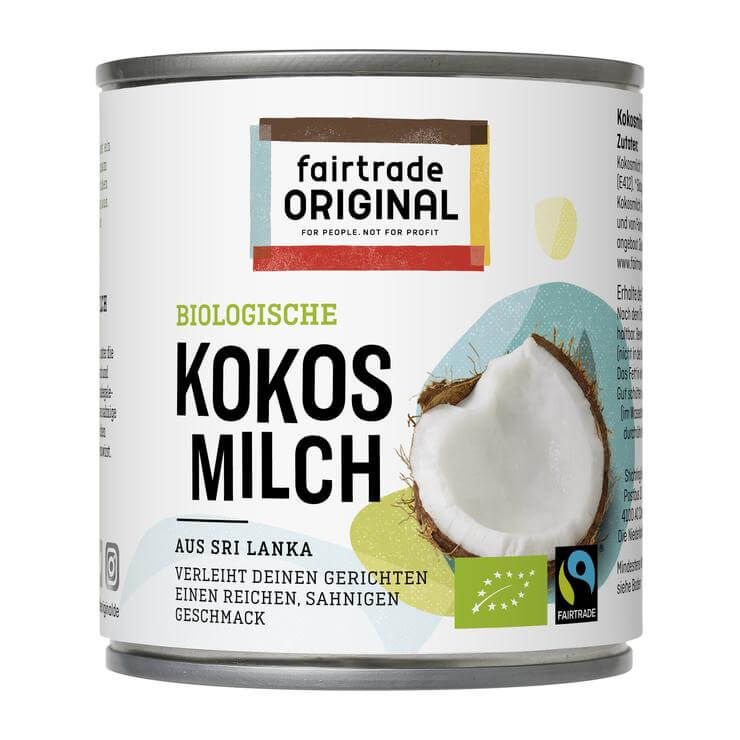 Bio-Kokosmilch aus Sri Lanka 270ml
