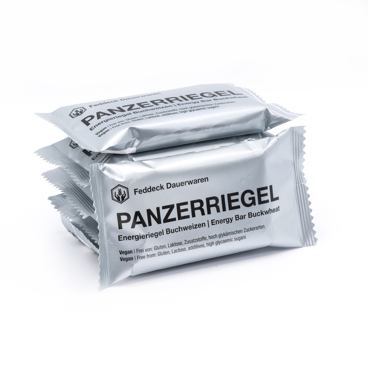 6 x 40 g Panzerriegel Buchweizen, vegan