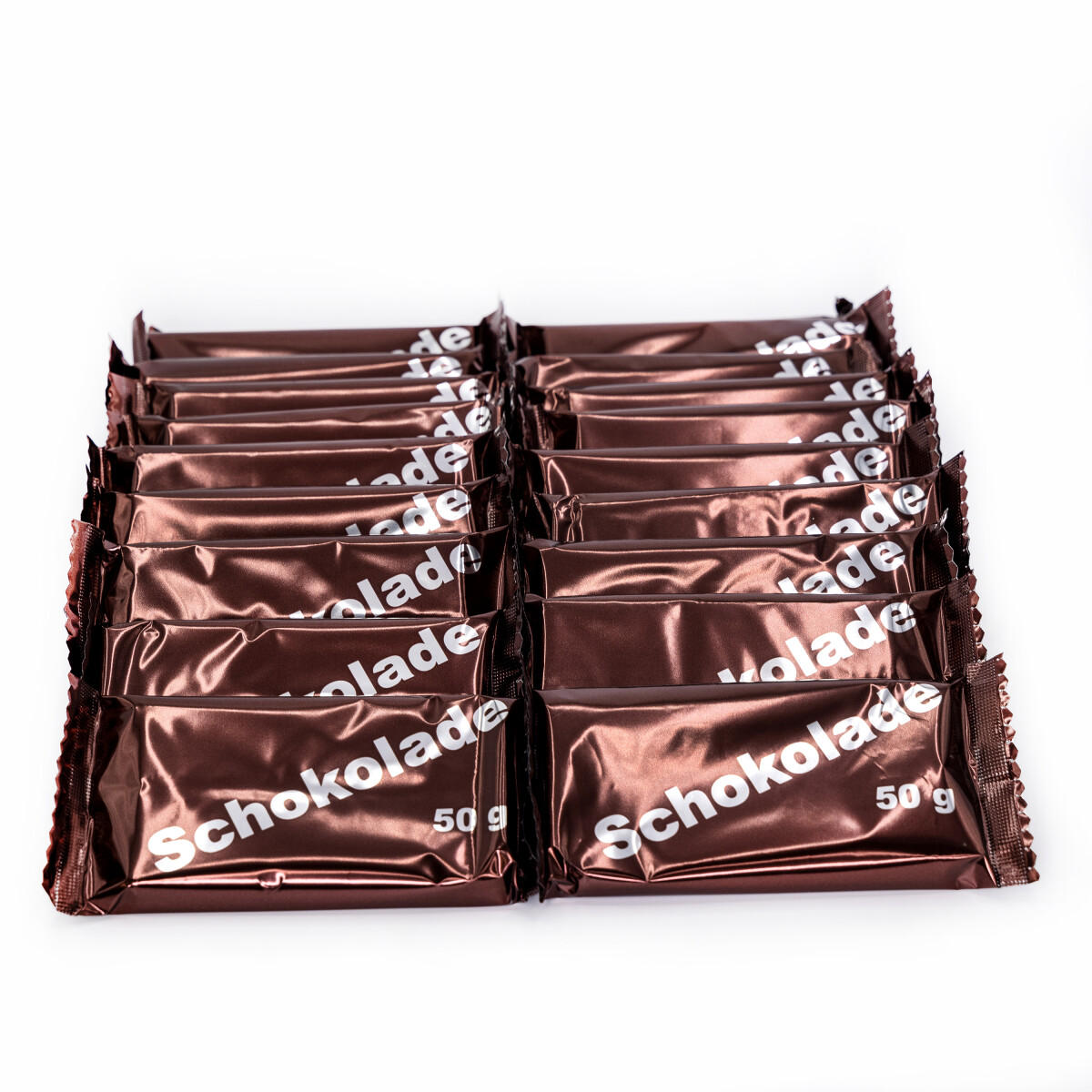 20 x 50 g Schokolade, original Bundeswehr-Produktion