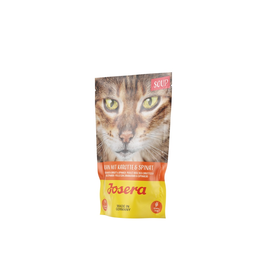 JOSERA Soup Huhn mit Karotte & Spinat 16 x 70 g