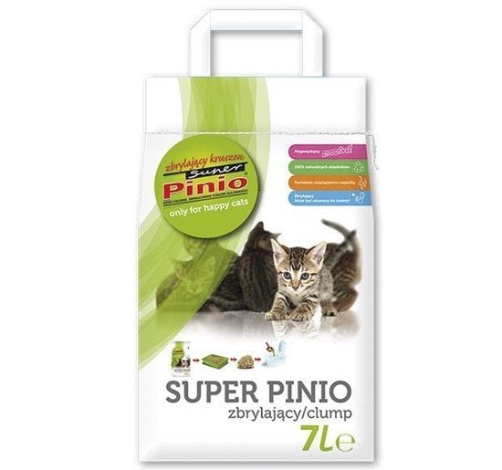 BENEK Super pinio Mais-Katzenstreu Tropical 7 l