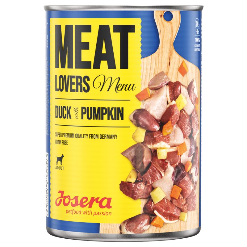JOSERA Meatlovers Menu Ente mit Kürbis 400 g