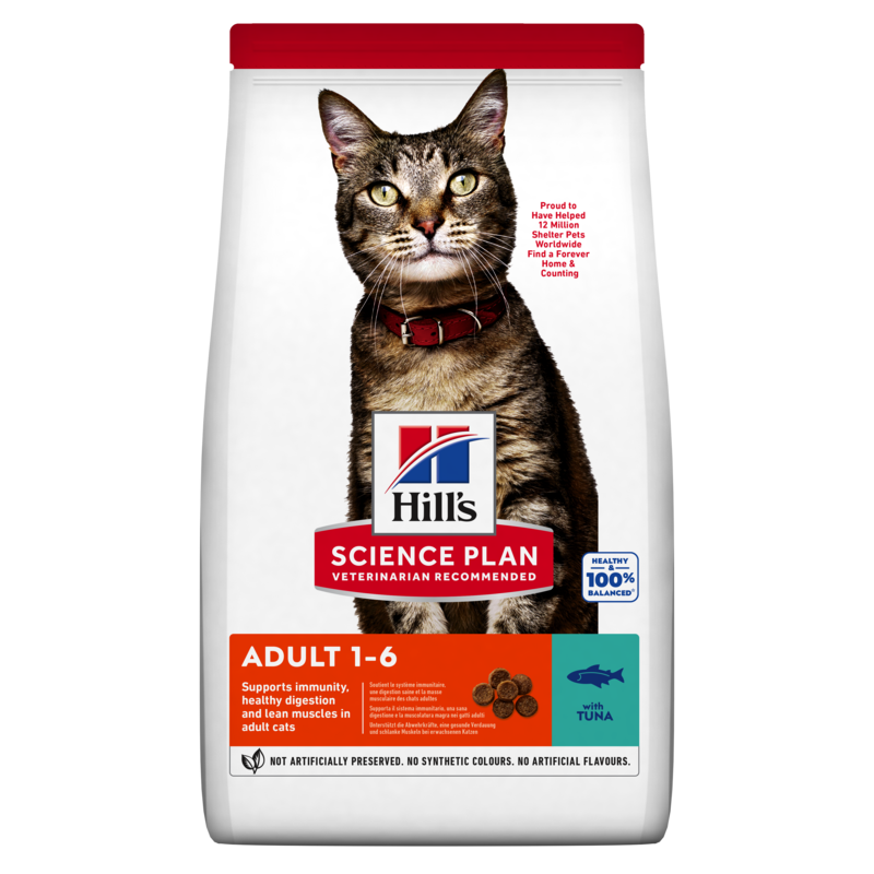 HILL'S Science Plan Feline Tuna Adult Katzenfutter mit Thunfisch 10 kg