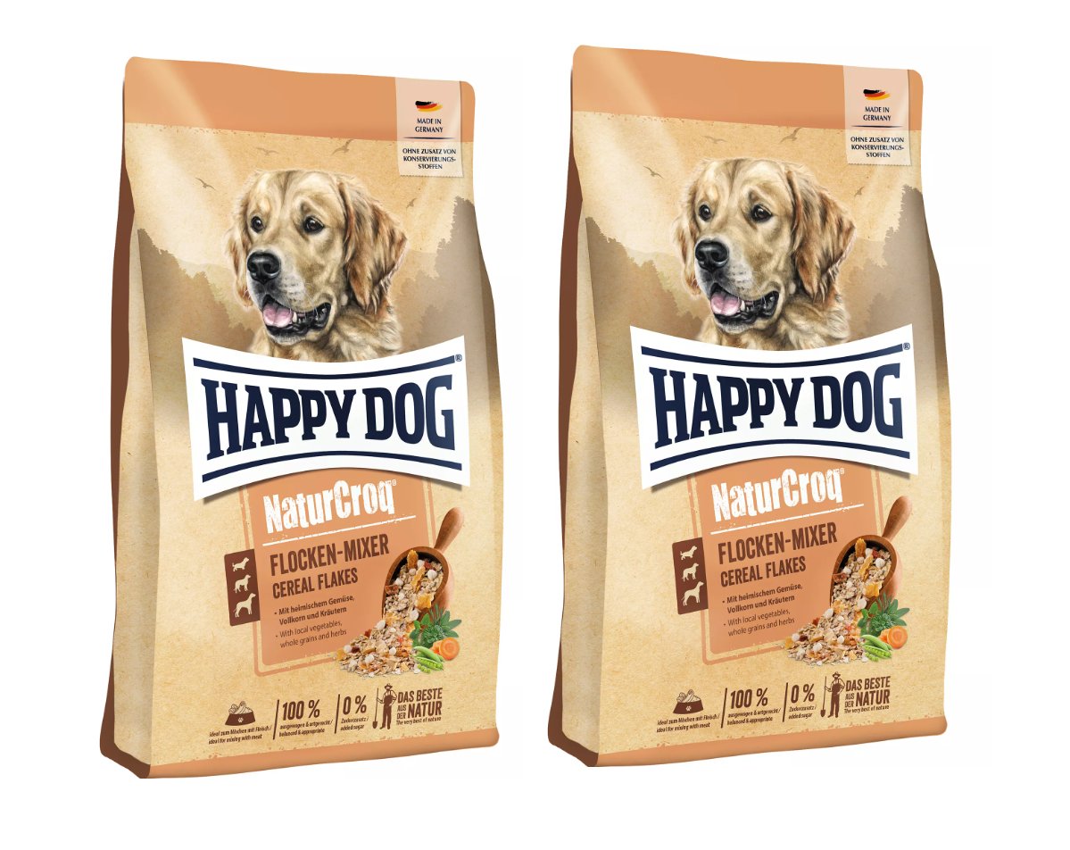 HAPPY DOG NaturCro Flocken Mixer 20 kg (2 x 10 kg)