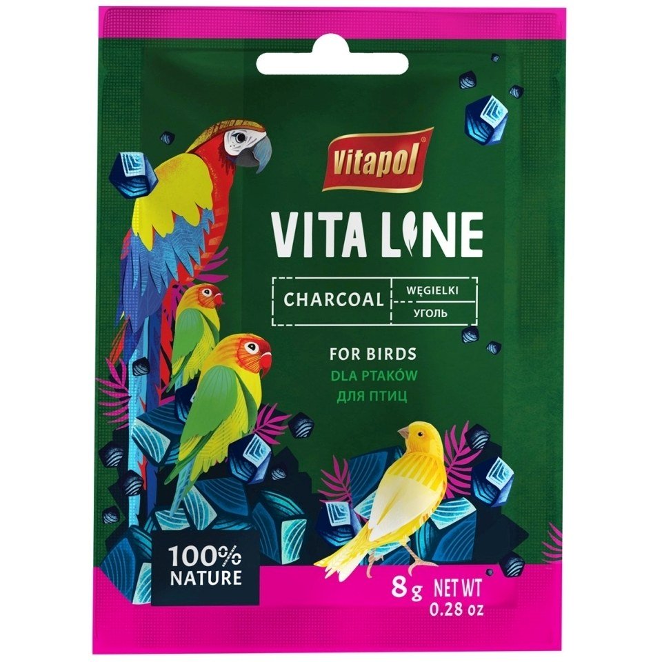 VITAPOL Vitaline Holzkohle 8 g