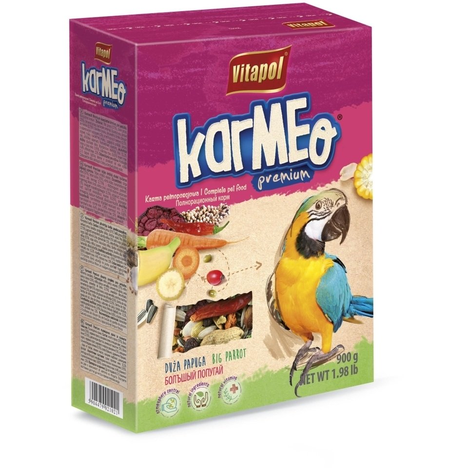 VITAPOL Premium Futter für Papageien 900 g