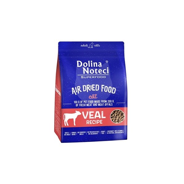 DOLINA NOTECI Superfood Kalbfleischgericht Katzenfutter 1 kg