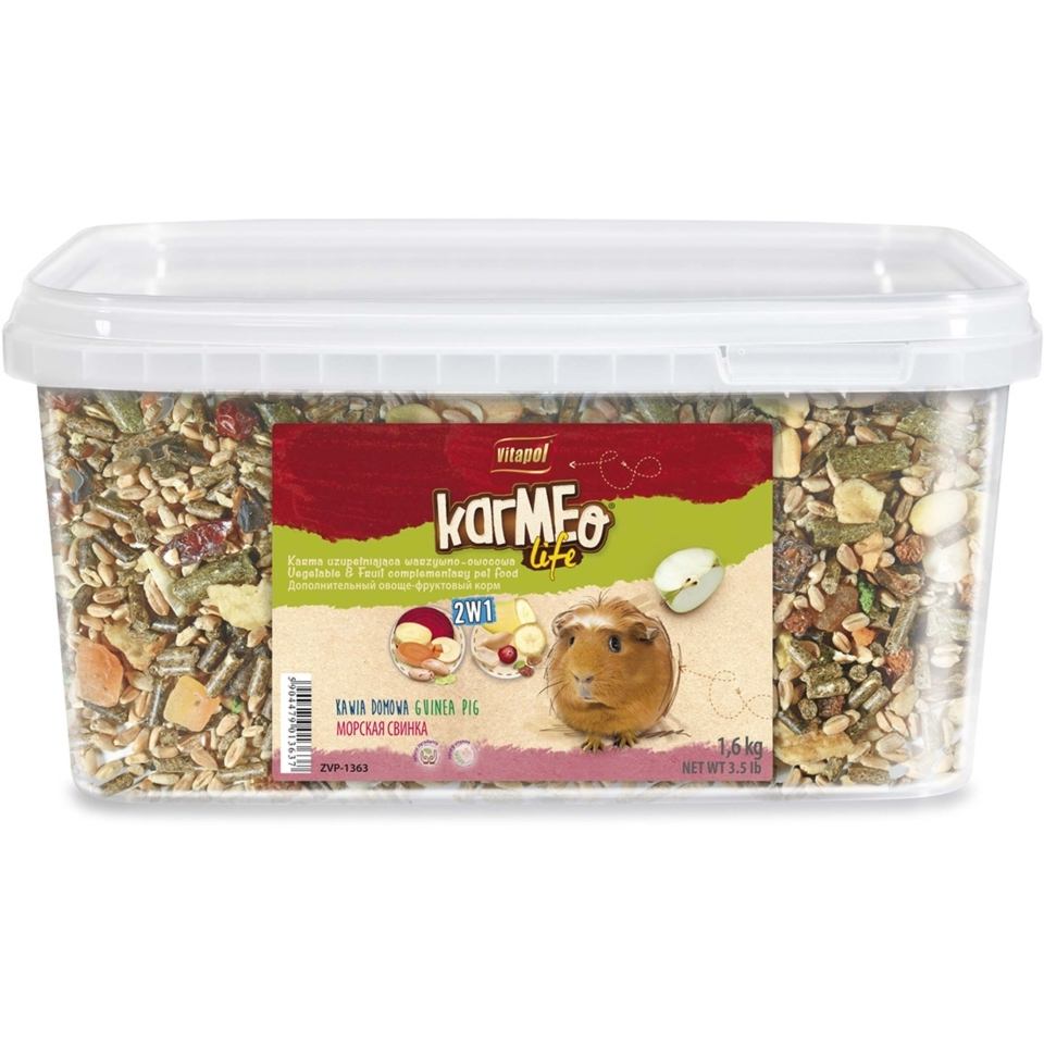 VITAPOL Futter für Meerschweinchen 2in1 1,6 kg