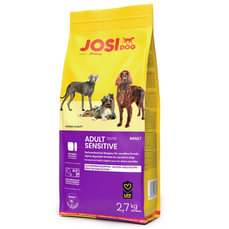 JOSERA JosiDog Adult Sensitive 2,7kg für erwachsene Hunde mit empfindlichem Verdauungssystem