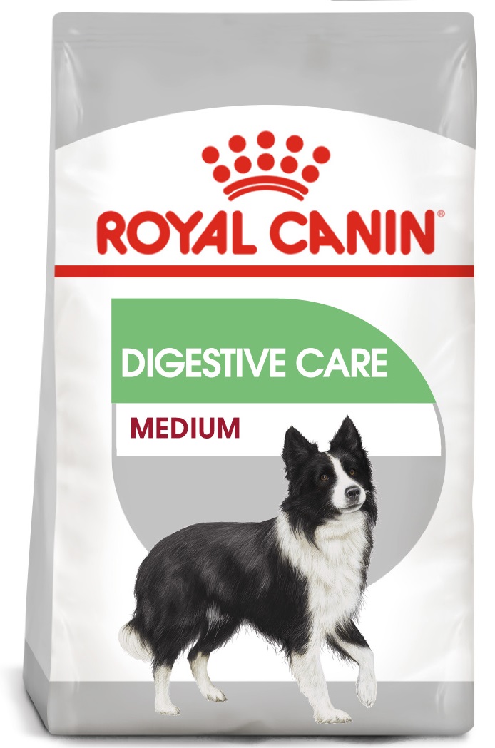 ROYAL CANIN CCN Medium Digestive Care 12 kg Trockenfutter für erwachsene Hunde mittlerer Rassen mit empfindlichem Verdauungstrakt