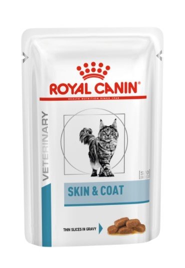 ROYAL CANIN Skin & Coat Diät-Alleinfuttermittel für ausgewachsene Katzen 48 x 85 g