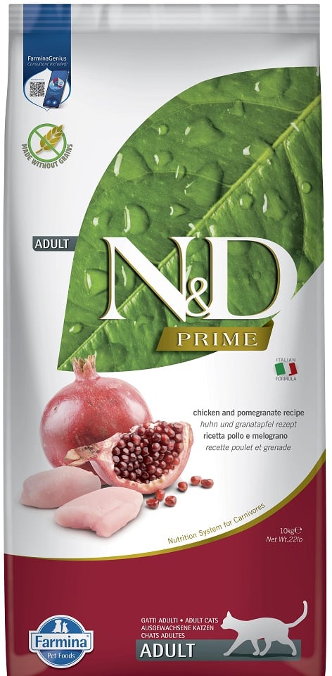 N&D Chicken & Pomegranate Adult Cat 10 kg