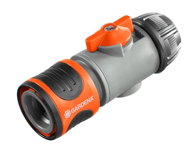 GARDENA OGS Schnellverschlusskupplung mit 1/2"-Regelventil