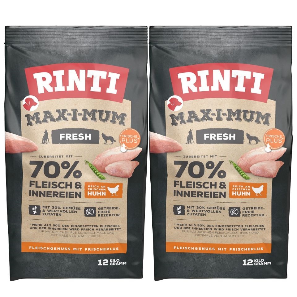 RINTI MAX-I-MUM Huhn 2 x 12 kg