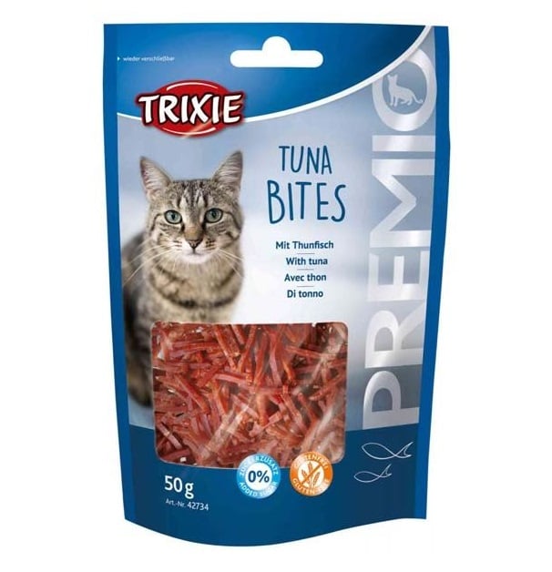 TRIXIE Premio Snacks "Streifen mit Thunfisch" 50 g