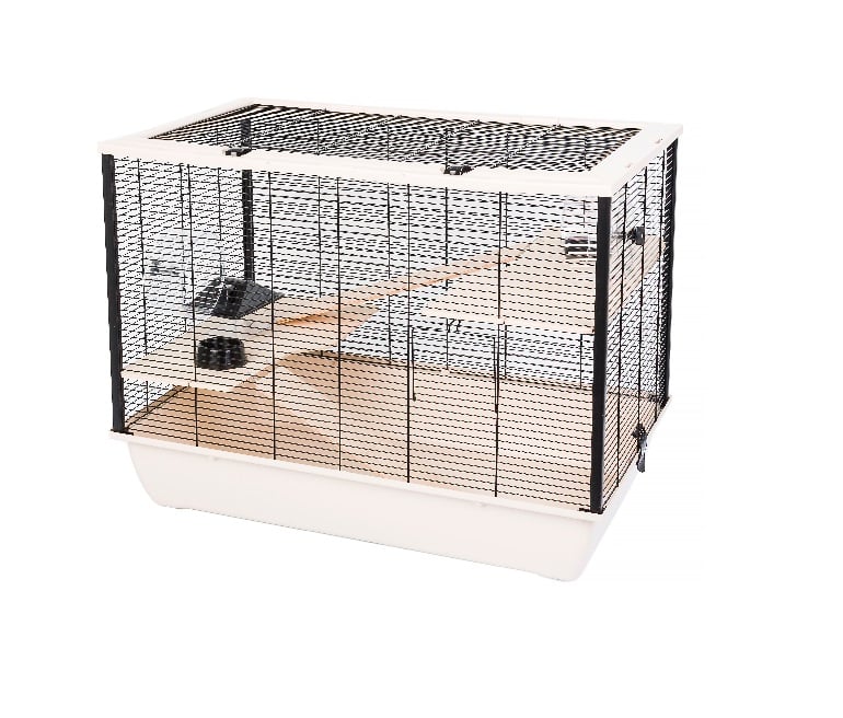 FERA Hugo Wood Nager-Käfig 78 cm hell