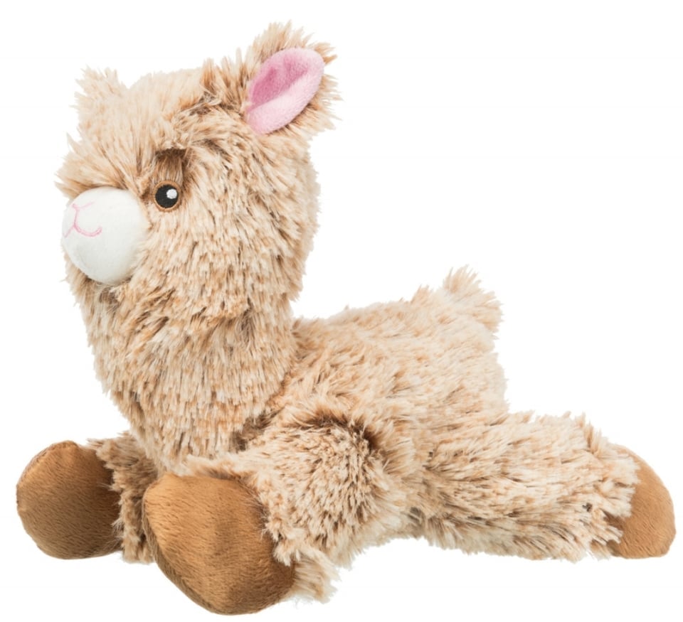 TRIXIE Alpaka Plüsch Hundespielzeug 22 cm