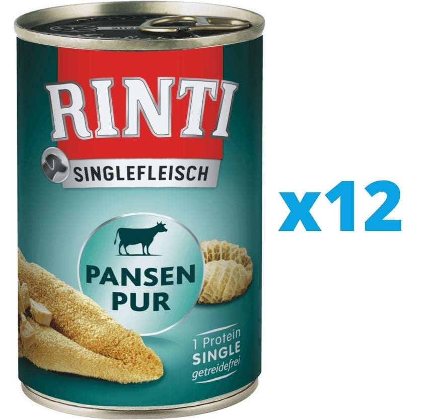 RINTI Singlefleisch Pansen Pur 12 x 400 g