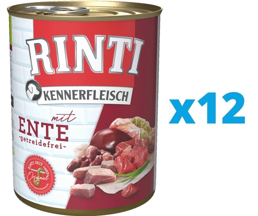 RINTI Kennerfleisch Ente 12 x 800 g