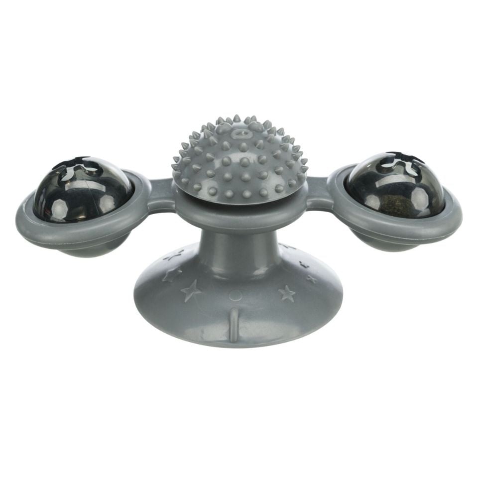 TRIXIE Fenster-Spinner Katzenspielzeug 16 cm