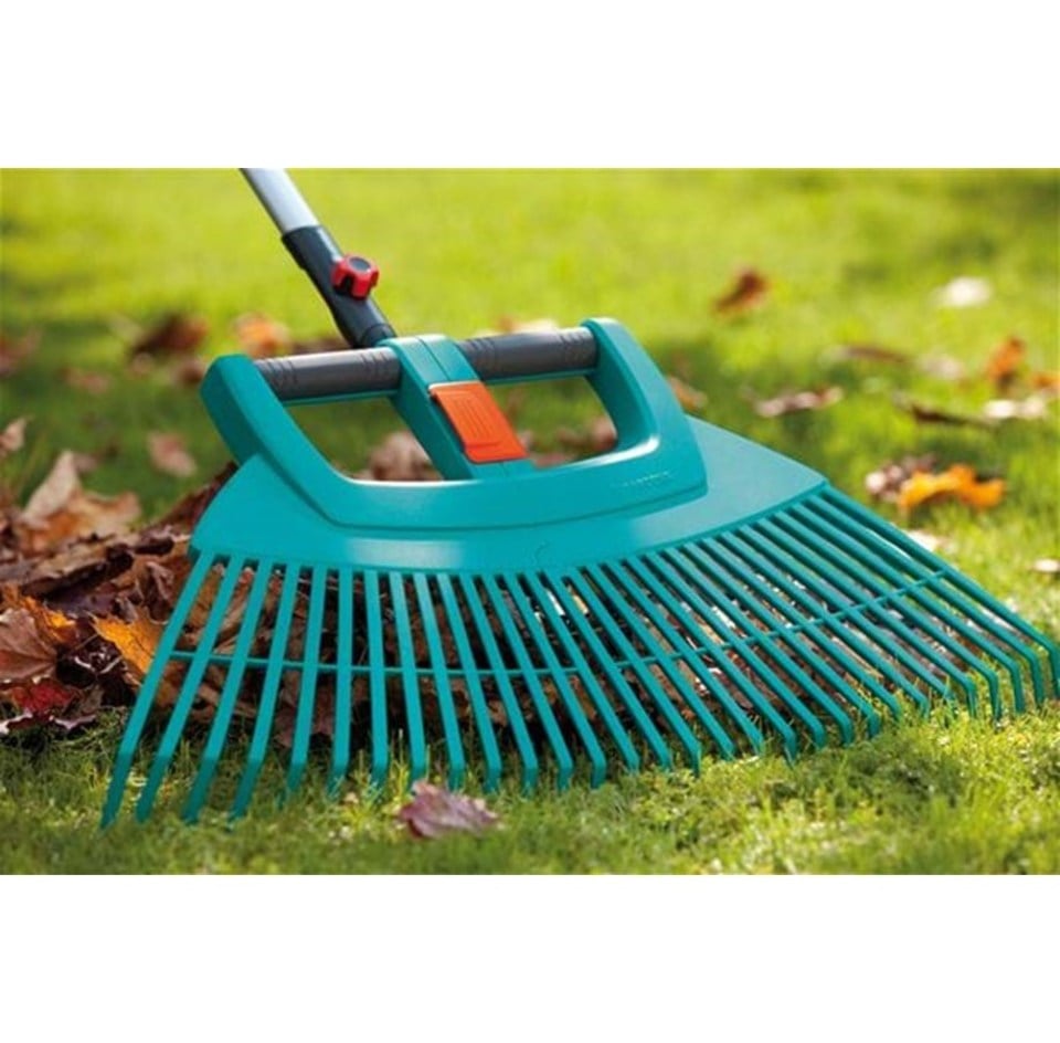 GARDENA combisystem-Kunststoff-Fächerbesen XXL vario, 77 cm