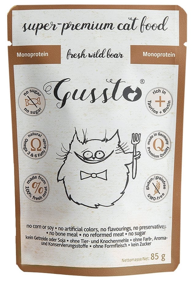 GUSSTO Cat Fresh Wild Boar 85 g