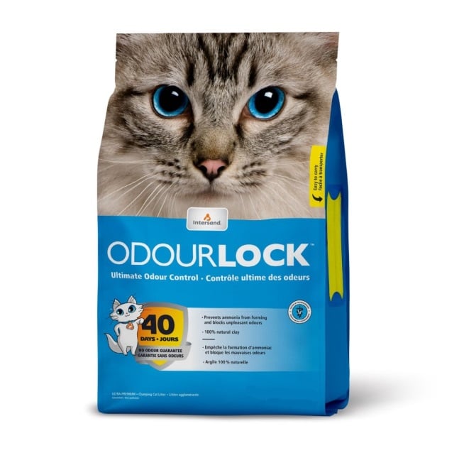 INTERSAND Odour Lock geruchsneutraler Katzenstreu 6 kg