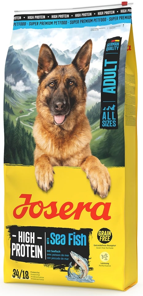 JOSERA High Protein Adult Sea Fish hochproteinierte Nahrung für Hunde 12,5kg