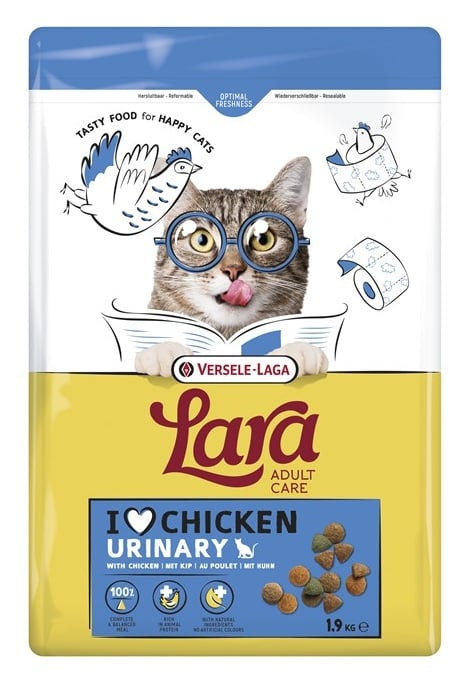 VERSELE-LAGA Lara Adult Urinary Care Katzenfutter mit Huhn zur Unterstützung des Harnsystems 1,9 kg
