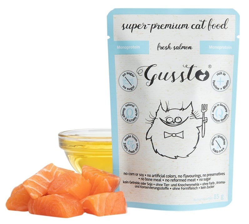 GUSSTO Cat Fresh Salmon 85 g