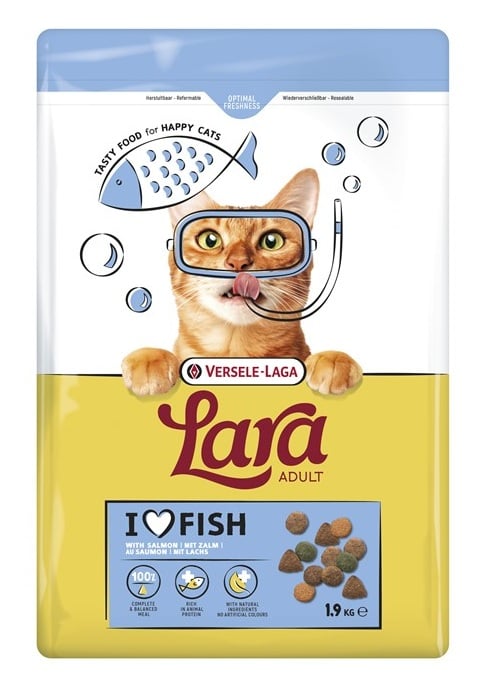 VERSELE-LAGA Lara Adult Salmon Katzenfutter mit Lachs 1,9 kg