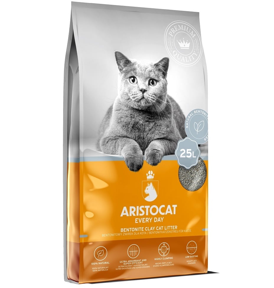 ARISTOCAT Every Day 25 l Bentonit-Katzenstreu