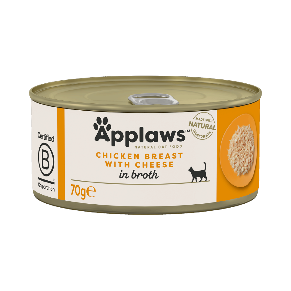APPLAWS Cat Hühnchenbrust & Käse 70g