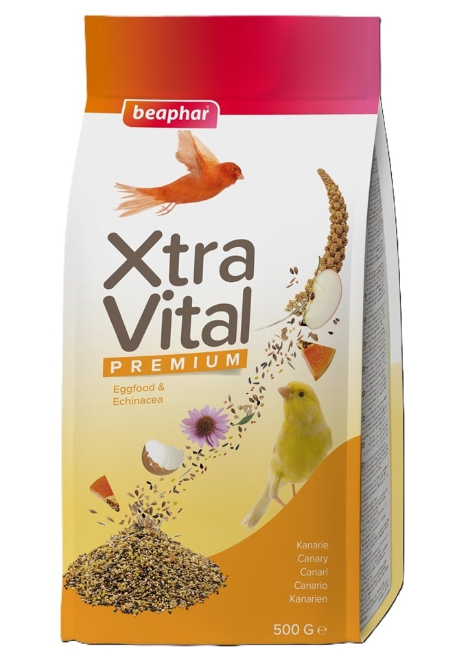 BEAPHAR XtraVital Canary komplette Nahrung für Kanarienvögel 500g