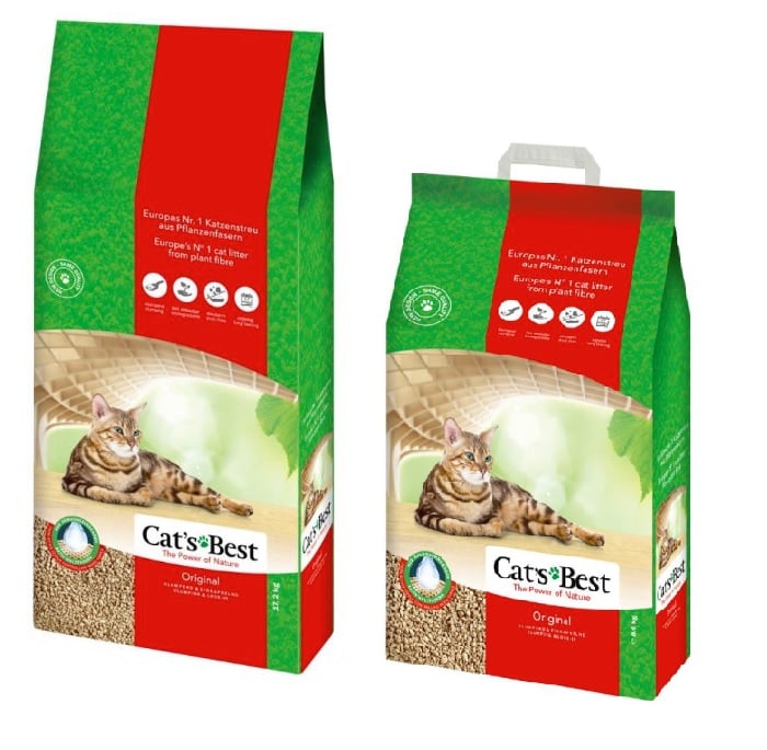 JRS Cat's best eco plus Katzenstreu 40 l + 20 l = 60 l
