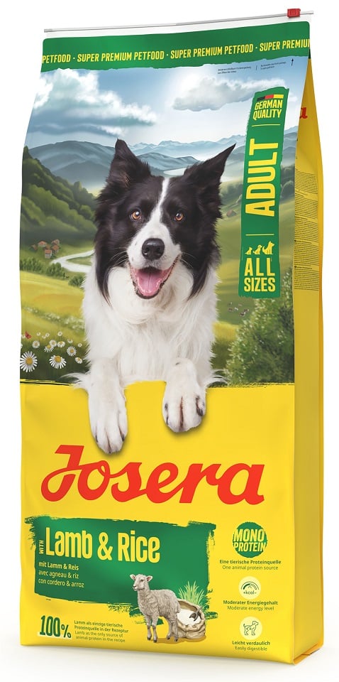 JOSERA Lamm und Reis Adult monoprotein Futter für Hunde 12,5kg