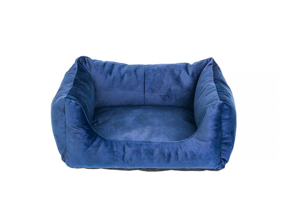 FERA Glamour Schlafsofa rechteckig blau XL 75x85x29 cm