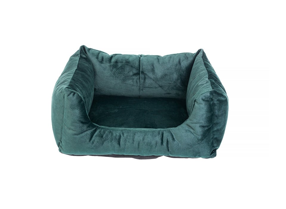 FERA Glamour Schlafsofa rechteckig grün L 65x75x27 cm