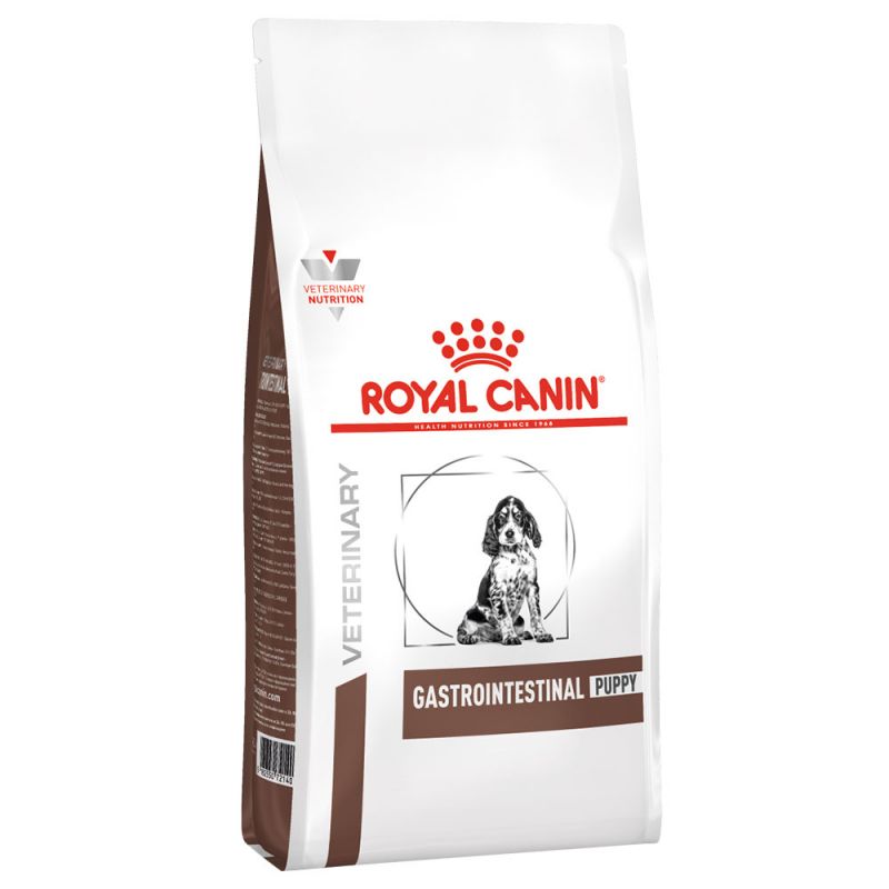 ROYAL CANIN Vet Diet Gastro Intestinal Junior Futter für Welpen mit Verdauungsstörungen 2x1 kg