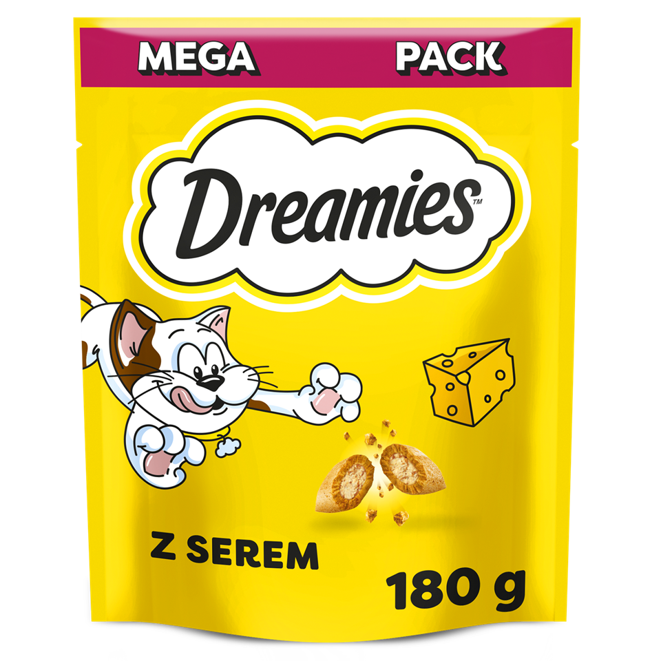 DREAMIES Snacks mit Käse für Katzen 180g