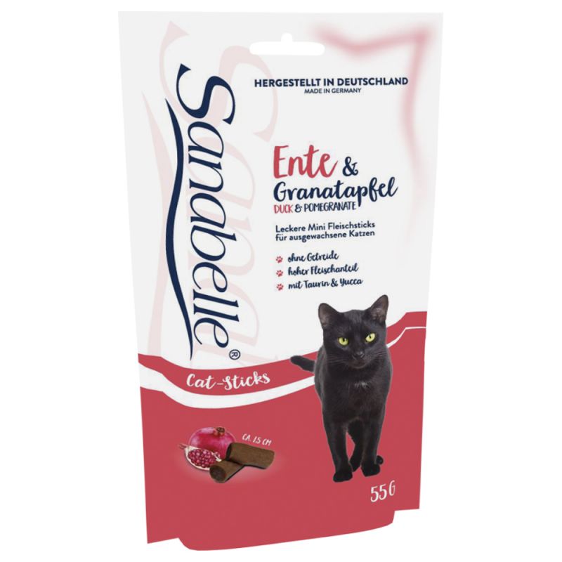 BOSCH Sanabelle Snacks Ente und Granatapfel für Katzen 12x55 g