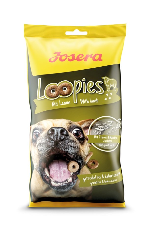 JOSERA Loopies Snacks mit Lamm für Hunde 6x150 g