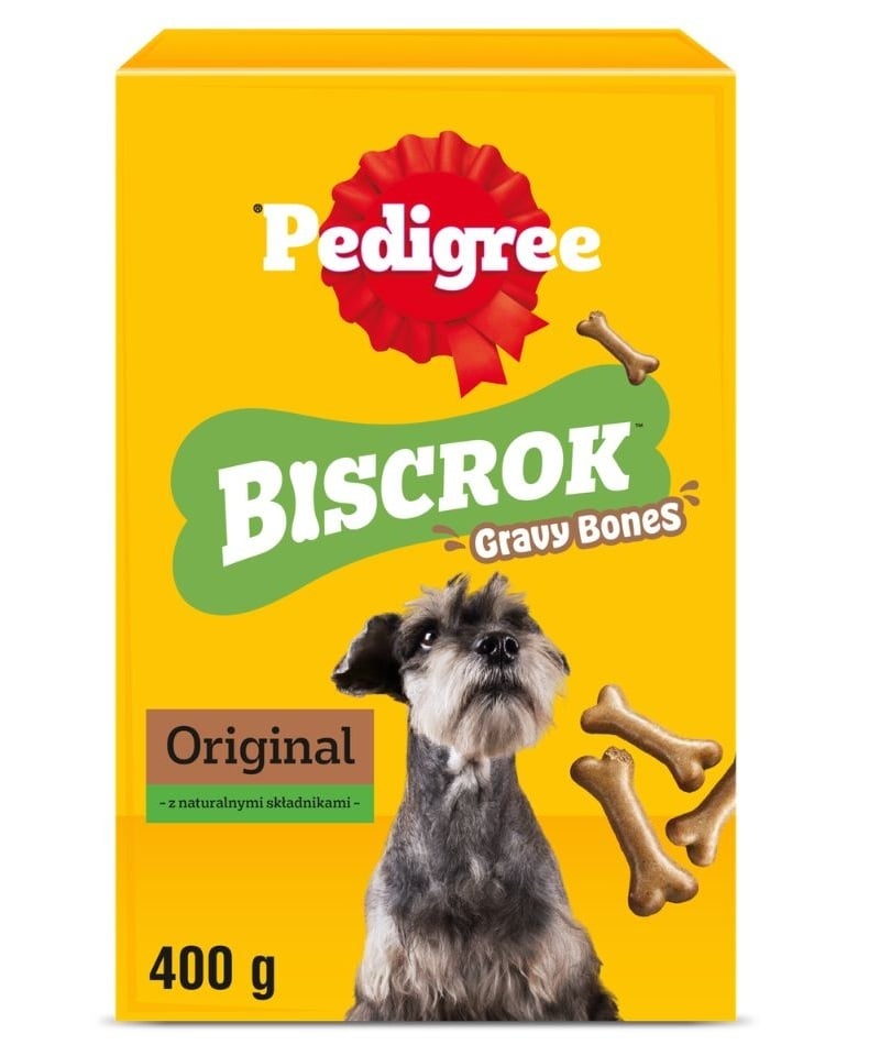PEDIGREE Biscrok Gravy Bones Kekse für Hunde 400 g